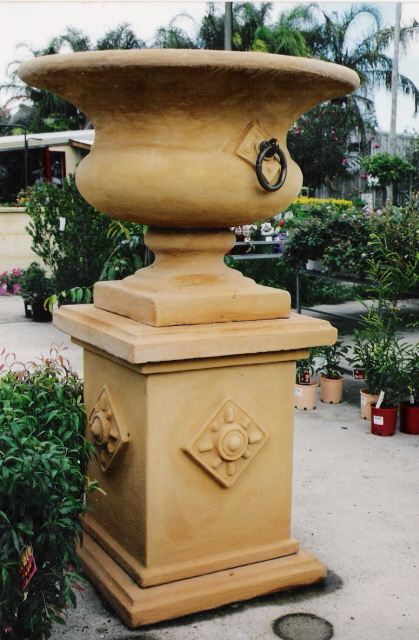Potanico - Mediterranean Style Pedestal Pots and Planters